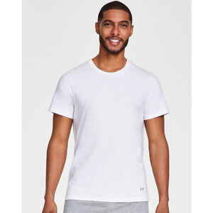 GAP Men 3-Pk. Cotton Crewneck Undershirt White Size XL